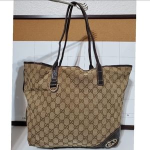 GUCCI Gg canvas Tote